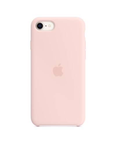 Etui do iPhone SE2 Applle Silicone Case - kredowy róż - zdjęcie 1