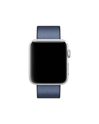 Pasek do Apple Watch 42/44 mm, Apple, pleciony nylon, niebieski - zdjęcie 2