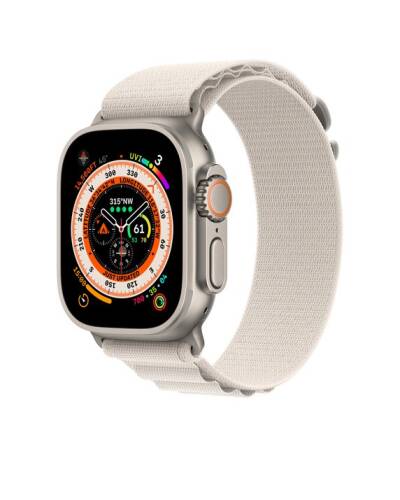 Opaska Apple Alpine w kolorze księżycowej poświaty do koperty 49 mm - rozmiar M  - zdjęcie 2