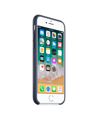 Etui do iPhone 7/8 Apple Silicone Case - nocny błękit - zdjęcie 2