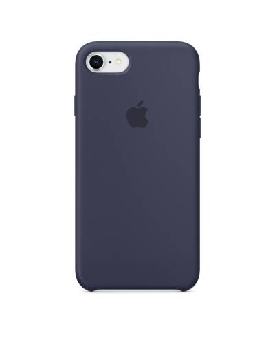 Etui do iPhone 7/8 Apple Silicone Case - nocny błękit - zdjęcie 1