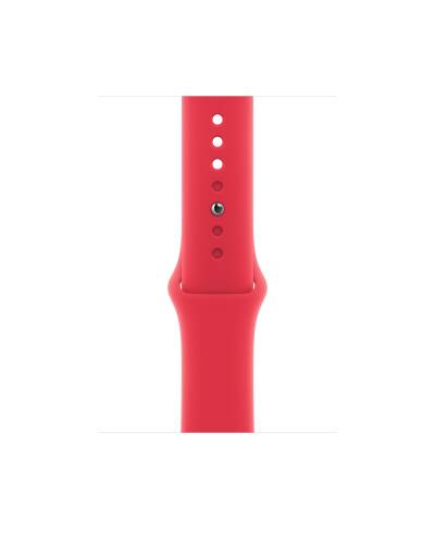 Pasek do Apple Watch 42/45mm Silicone - czerwony - zdjęcie 1
