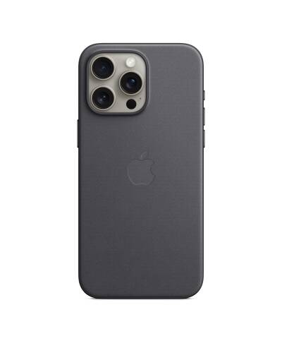 Etui do iPhone 15 Pro Max Apple FineWoven MagSafe - Czarne   - zdjęcie 1