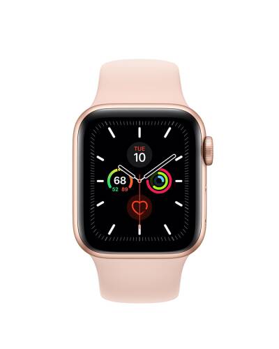 Apple Watch S5 40mm Złoty z paskiem w kolorze piaskowego różu  - zdjęcie 3