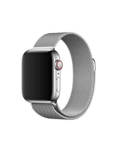 Bransoleta do Apple Watch Apple Milanese Loop w kolorze srebrnym (42/44 mm) - zdjęcie 1