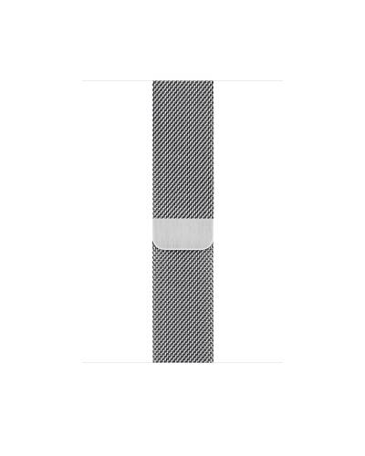 Bransoleta do Apple Watch Apple Milanese Loop w kolorze srebrnym (42/44 mm) - zdjęcie 3