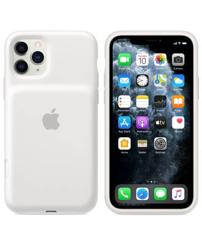 Etui Smart Battery Case do iPhone 11 Pro Apple - białe - zdjęcie 3