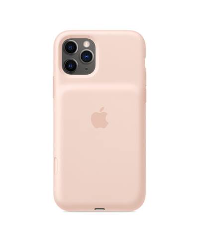 Etui Smart Battery Case do iPhone 11 Pro Max Apple - piaskowy róż - zdjęcie 1