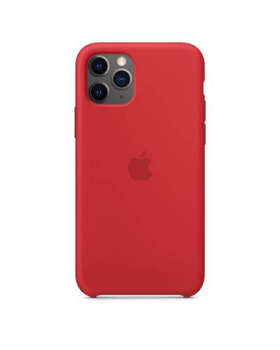 Etui do iPhone 11 Pro Apple Silicone Case - czerwone - zdjęcie 1