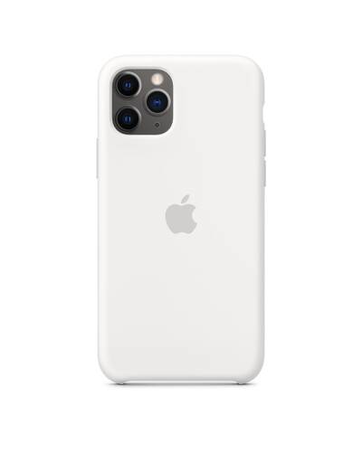 Etui do iPhone 11 Pro Apple Silicone Case - białe - zdjęcie 1