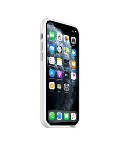Etui do iPhone 11 Pro Apple Silicone Case - białe - zdjęcie 2