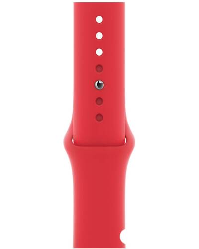 Apple Pasek do Apple Watch silikonowy 44/45/49mm - czerwony - zdjęcie 1