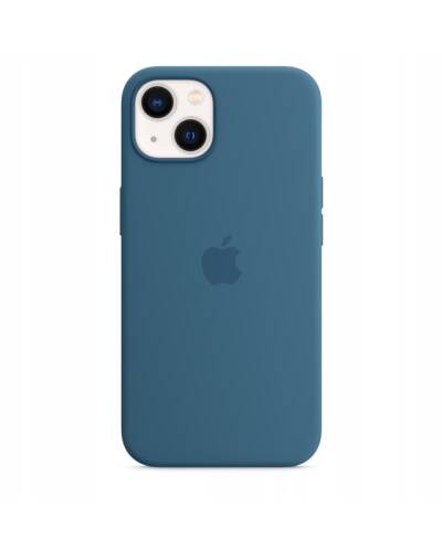 Etui do iPhone 13 mini Apple Silicone Case z MagSafe - Blue Jay - zdjęcie 1
