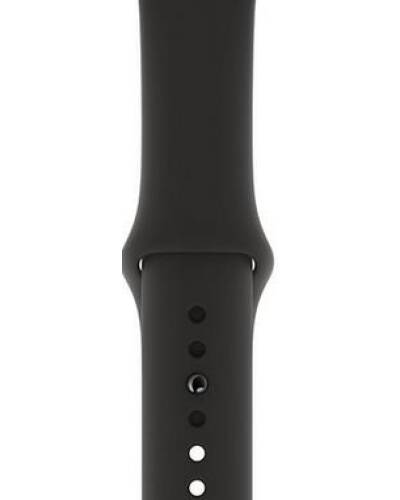 Pasek do Apple Watch 42/44mm Apple Silicone - czarny - zdjęcie 2