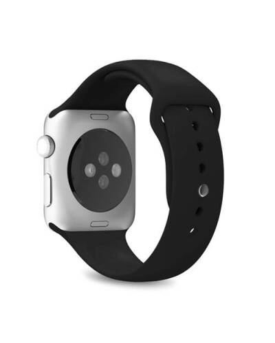 Pasek do Apple Watch 42/44mm PURO - czarny - zdjęcie 2