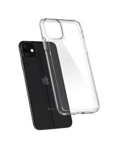 Etui do iPhone 11 Spigen Crystal Hybrid - przezroczyste - zdjęcie 1