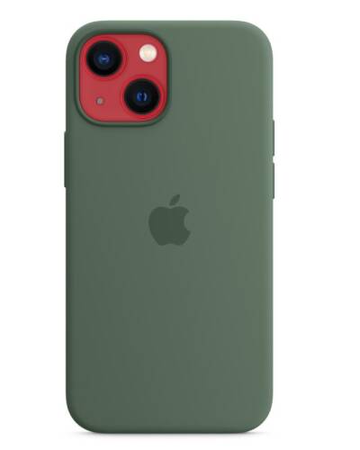 Etui do iPhone 13 mini Apple Silicone Case z MagSafe - eukaliptusowe - zdjęcie 6