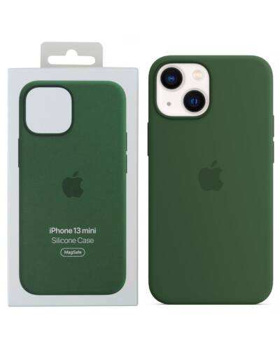 Etui do iPhone 13 mini Apple Silicone Case z MagSafe - koniczyna - zdjęcie 2