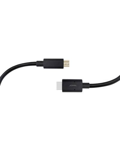 Kabel do MacBook USB-C-USB JCPAL - czarny  - zdjęcie 1