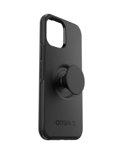 Etui do iPhone 12 Pro Max OtterBox Symmetry z PopSockets - Czarne - zdjęcie 2