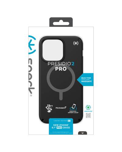 Etui do iPhone 14 Pro Max Speck Presidio2 Grip MagSafe - czarne  - zdjęcie 11