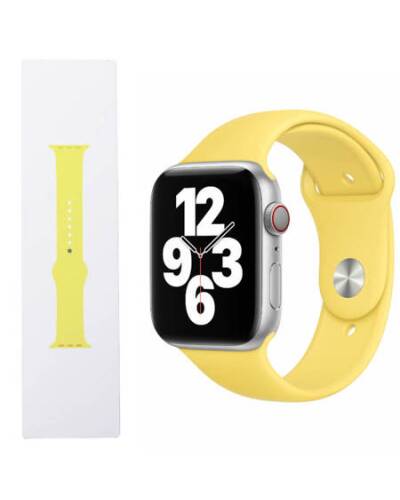 Apple Pasek do Apple Watch silikonowy 44/45/49mm - imbirowy - zdjęcie 2