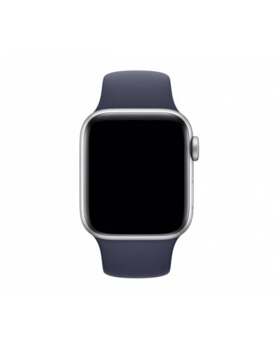 Pasek do Apple Watch 38/40mm Apple silicone - nocny błękit - zdjęcie 2