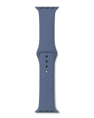 Pasek Apple Watch 38/41mm eStuff Silicone - niebieski - zdjęcie 1