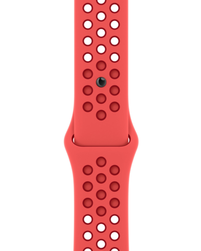 Pasek do Apple Watch 45mm silikonowy Nike+ - czerwony - zdjęcie 1