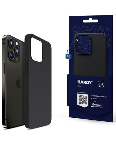 Etui do iPhone 14 Pro 3mk Hardy Case - szare/grafitowe  - zdjęcie 1