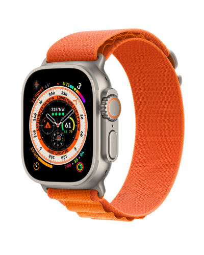 Pasek do Apple Watch Alpine Loop 49mm - Pomarańczowy - zdjęcie 2