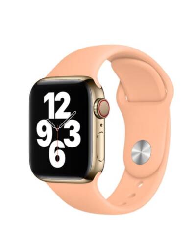 Apple Pasek silikonowy 38/40/41 mm w kolorze Cantaloupe - zdjęcie 1