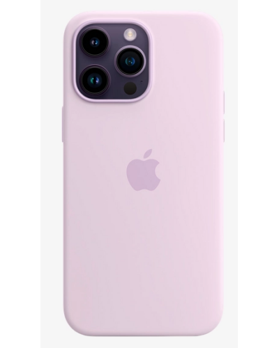 Etui do iPhone 14 Pro Max Apple Silicone MagSafe - Liliowe  - zdjęcie 1