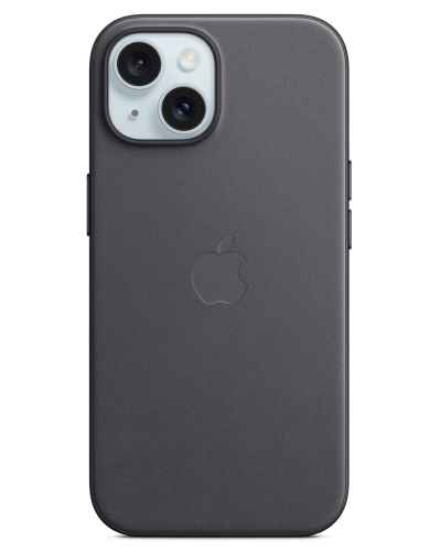 Etui do iPhone 15 Apple FineWoven MagSafe - czarne  - zdjęcie 1