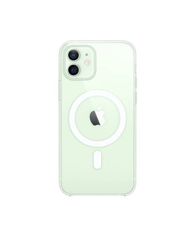 Etui do iPhone 12/12 Pro Apple Silicone Case z MagSafe - przezroczyste  - zdjęcie 1