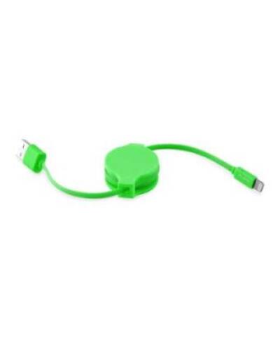 Kabel do iPhone/iPad Puro Lightning/USB - zielony  - zdjęcie 1