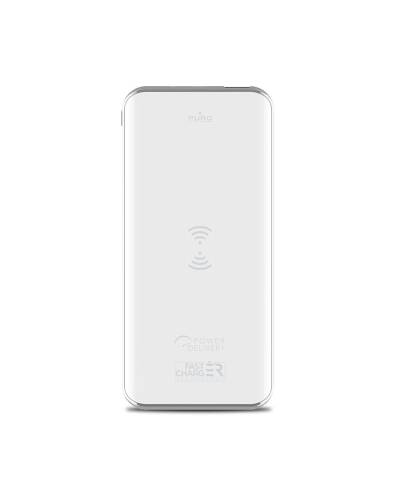 Powerbank Puro Wireless Slim 8000 mAh - biały - zdjęcie 3