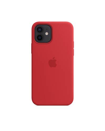 Etui do iPhone 12/12 Pro Apple Silicone Case z MagSafe - czerwone  - zdjęcie 1