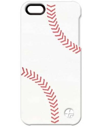 Etui do iPhone 5/5s/SE Trexta Baseball - białe  - zdjęcie 1