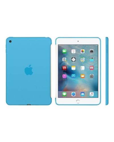 Etui do iPad mini 4 Apple Silicone - niebieskie  - zdjęcie 1