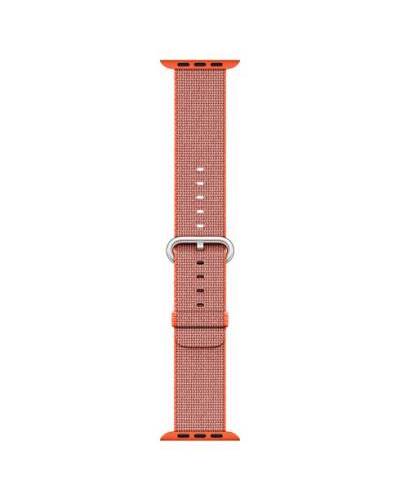 Pasek do Apple Watch 42/44mm z plecionego nylonu Apple - pomarańczowy - zdjęcie 1
