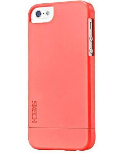 Etui do iPhone 5/5S/SE Skech Suger - koralowe - zdjęcie 1