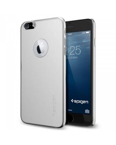 Etui do iPhone 6/6s Plus Spigen Thin Fit - srebrne - zdjęcie 1