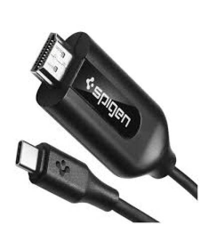 Kabel USB-C/HDMI Spigen - czarny  - zdjęcie 1
