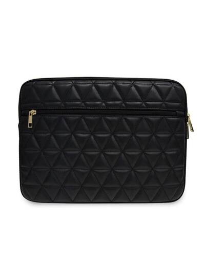 Torba do MacBook 13 GUESS Sleeve - Czarny/black Quilted - zdjęcie 3