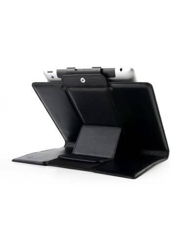 Etui do iPad 2/3/4 Trexta Rotating Folio Leather - czarne  - zdjęcie 2