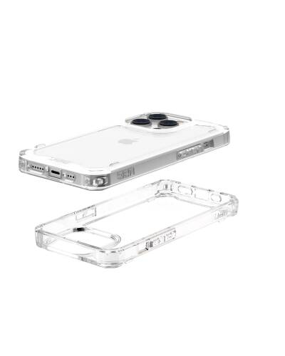 Etui do iPhone 14 Pro UAG Plyo - przeźroczyste (ice) - zdjęcie 7