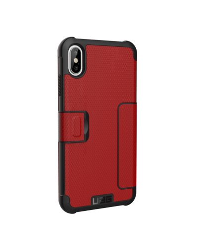 Etui do iPhone Xs Max UAG Metropolis - czerwone - zdjęcie 5