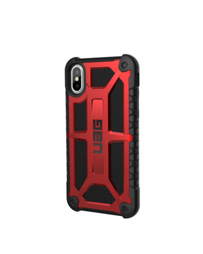 Etui do iPhone X/Xs UAG Monarch - czerwone - zdjęcie 2