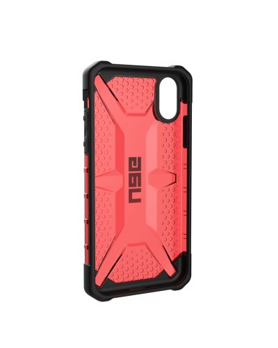 Etui do iPhone Xr UAG Plasma - czerwone przeźroczyste - zdjęcie 4